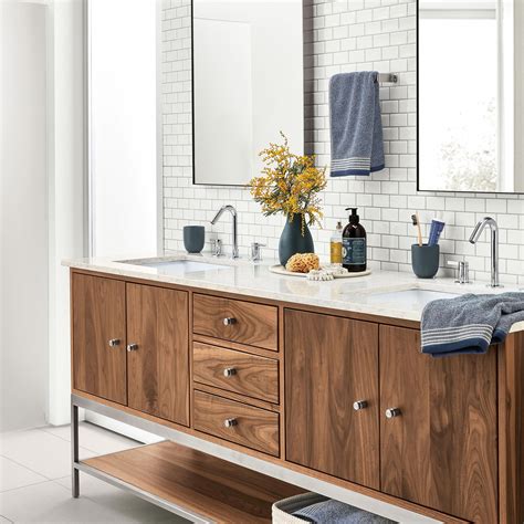 linear steel base bathroom vanity cabinets|The 15 Best Metal Bathroom Vanities .